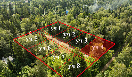 Лесной участок в Трудовой Южной