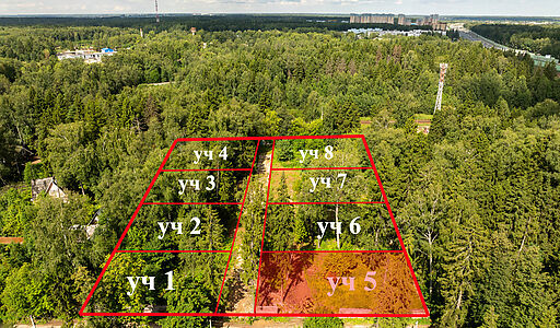 Лесной участок в Трудовой Южной