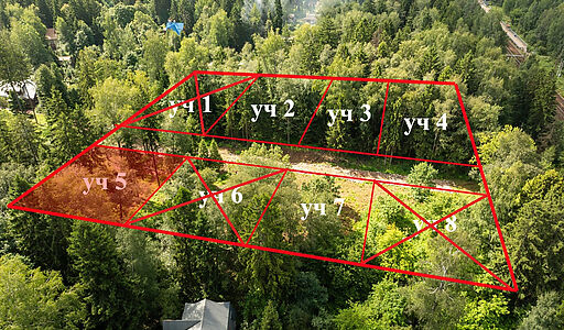 Лесной участок в Трудовой Южной
