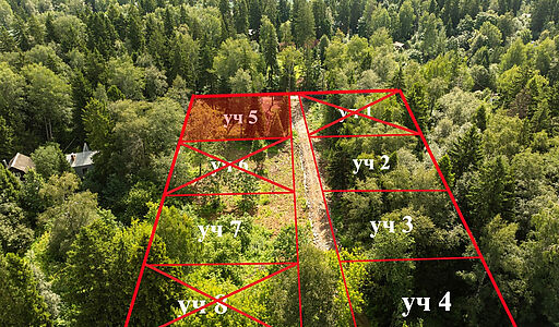 Лесной участок в Трудовой Южной