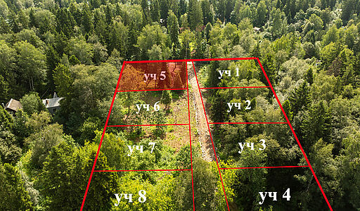 Лесной участок в Трудовой Южной