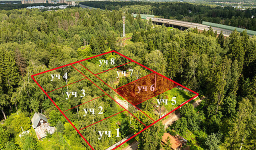 Лесной участок в Трудовой Южной