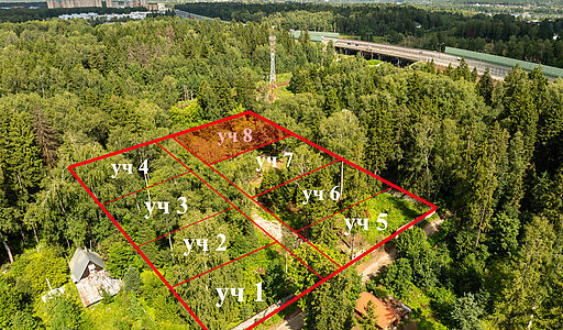 Лесной участок в Трудовой Южной