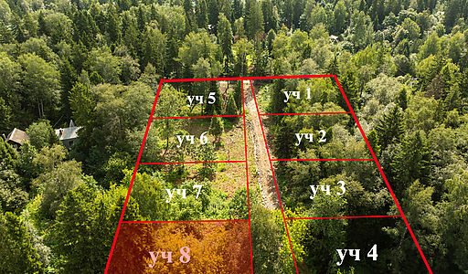 Лесной участок в Трудовой Южной