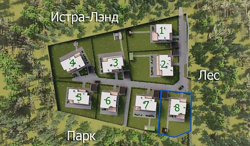 Дом под отделку на Истре