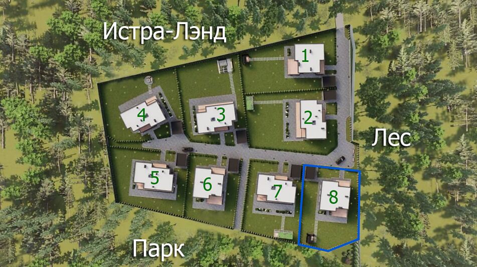 Дом под отделку на Истре