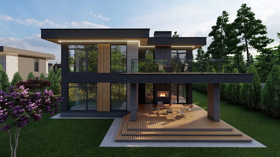 Дом под отделку на Истре