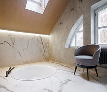 Дизайнерский дом в поселке Величъ