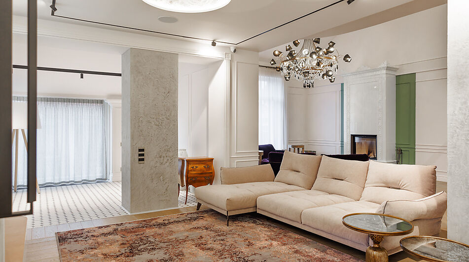 Дизайнерский дом в поселке Величъ