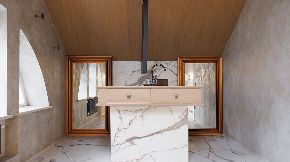 Дизайнерский дом в поселке Величъ