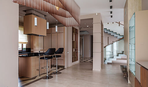 Современный дом у воды в Пестово