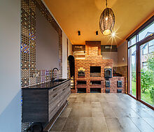 Современный дом у воды в Пестово