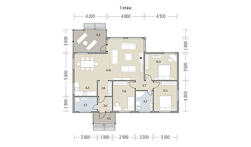 Новый дом в Большом Ивановском