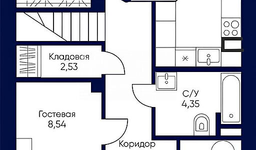 Уютный таунхаус в ЖК «Мечта».