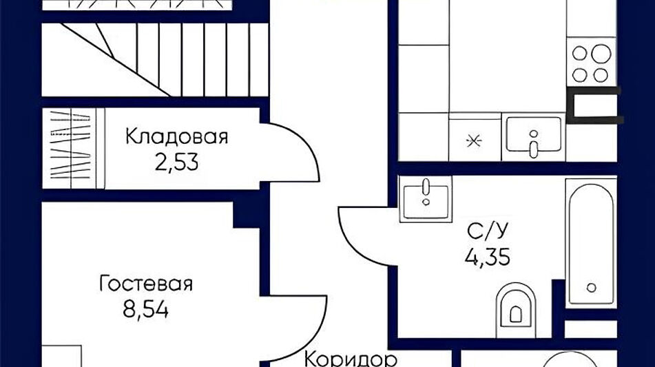 Уютный таунхаус в ЖК «Мечта».