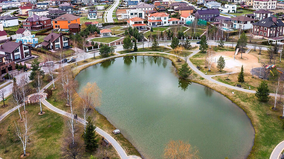 Дом из бруса в КП Новорижский