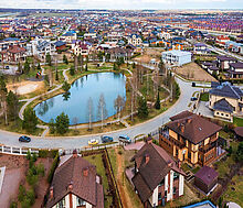 Дом из бруса в КП Новорижский