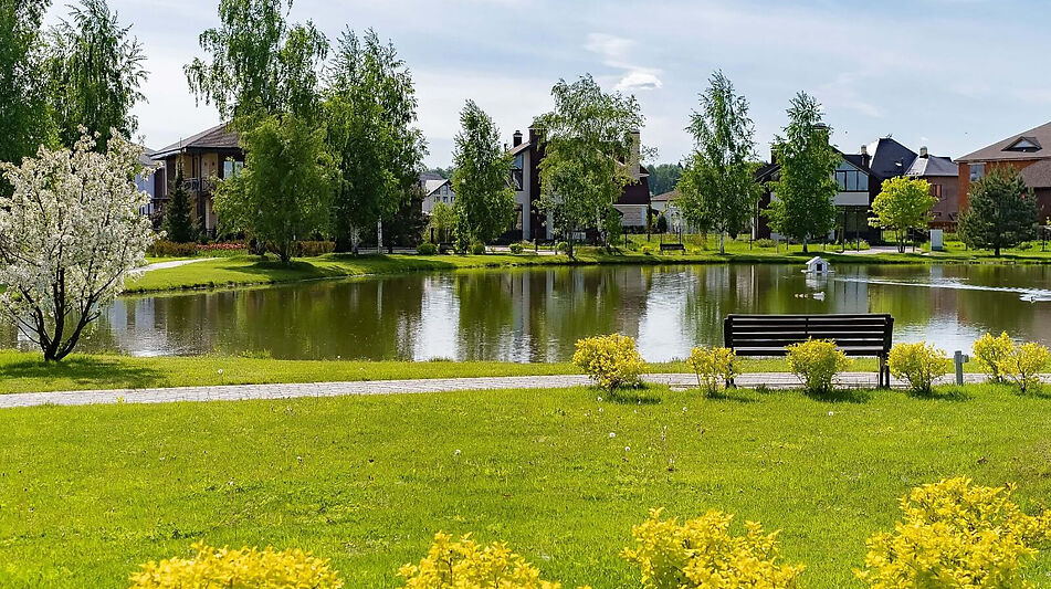 Дом из бруса в КП Новорижский