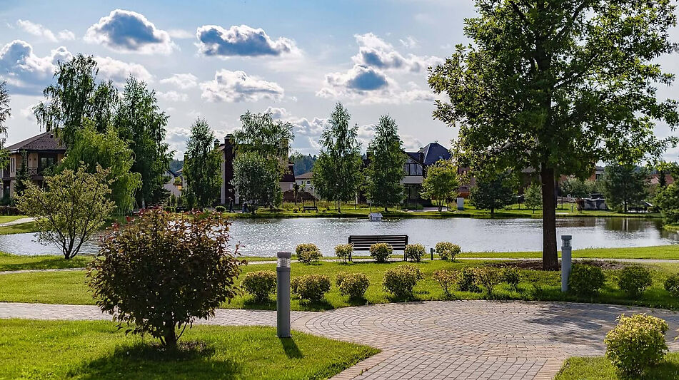 Дом из бруса в КП Новорижский