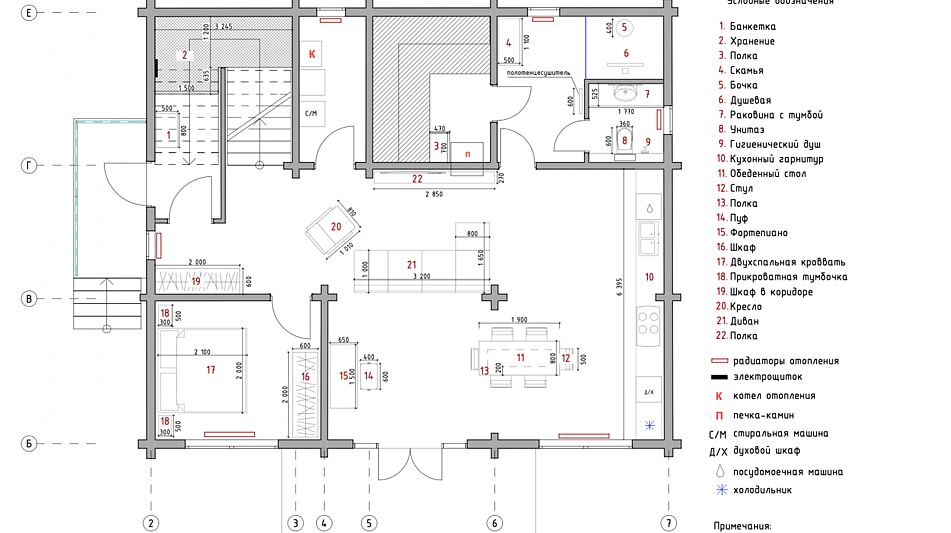 Дом из бруса в КП Новорижский