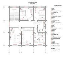 Дом из бруса в КП Новорижский