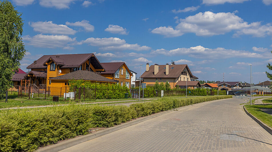 Дом из бруса в КП Новорижский