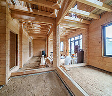 Дом из бруса в КП Новорижский