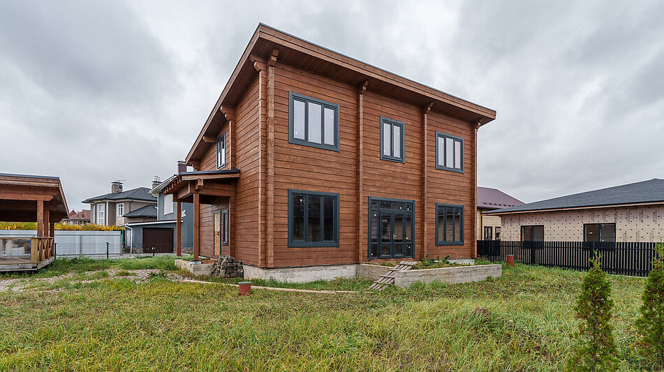 Дом из бруса в КП Новорижский