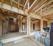 Дом из бруса в КП Новорижский