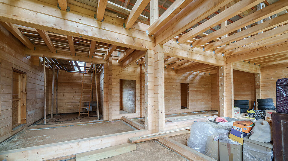 Дом из бруса в КП Новорижский