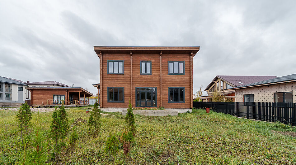 Дом из бруса в КП Новорижский