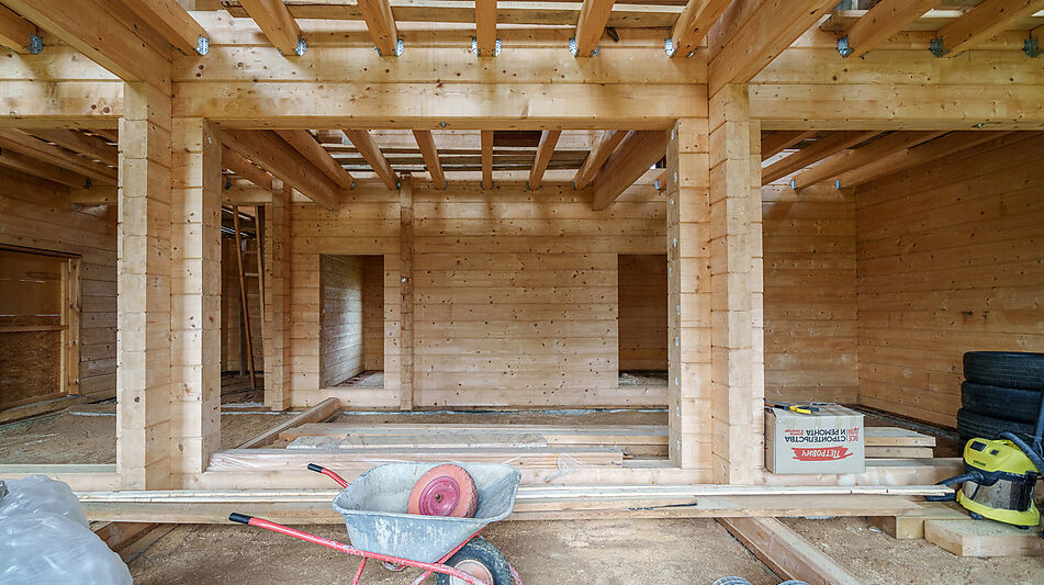 Дом из бруса в КП Новорижский