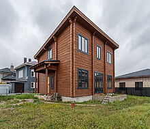 Дом из бруса в КП Новорижский