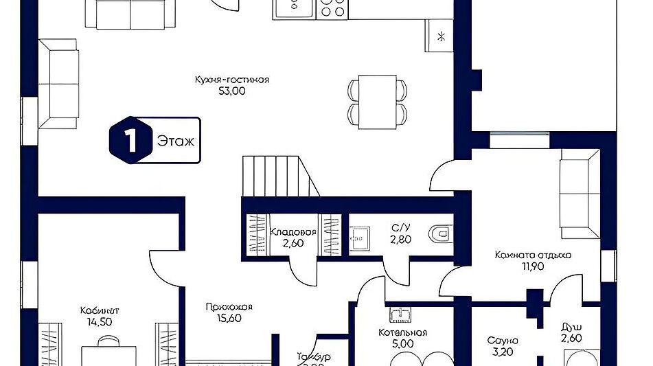 Готовый коттедж в ЖК «Мечта»