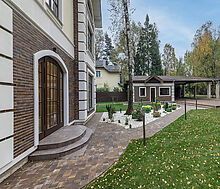 Уютный дом у леса в Опалихе