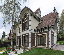 Уютный дом у леса в Опалихе