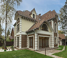 Уютный дом у леса в Опалихе