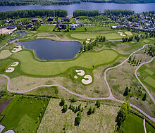 Прилесной участок в гольф Пестово