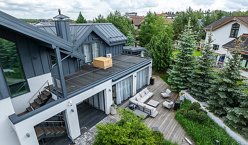 Современный дом в поселке Пестово