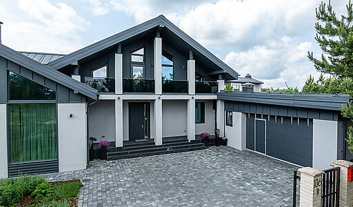 Современный дом в поселке Пестово