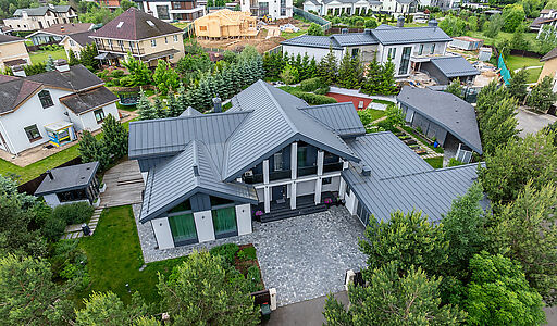 Современный дом в поселке Пестово