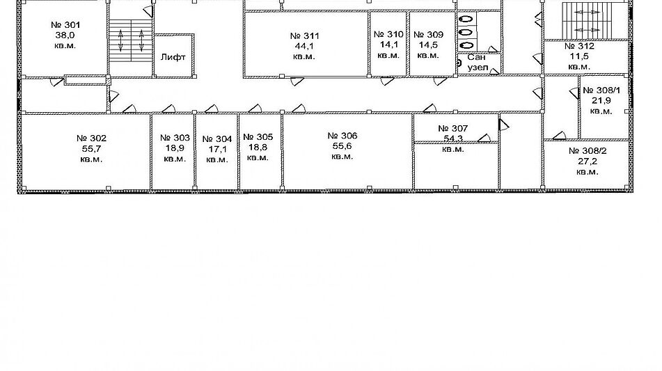 Коммерческое здание в Воронеже