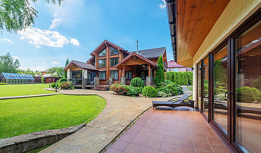 Дом на большом участке в Лысково