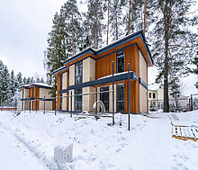 Новый дом в лесу в Сходне