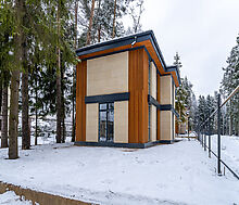 Новый дом в лесу в Сходне