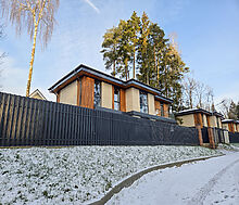 Новый дом в лесу в Сходне