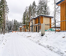 Новый дом в лесу в Сходне