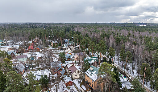 Сказочный дом в лесу Загорянский