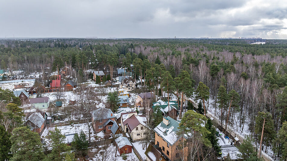 Сказочный дом в лесу Загорянский
