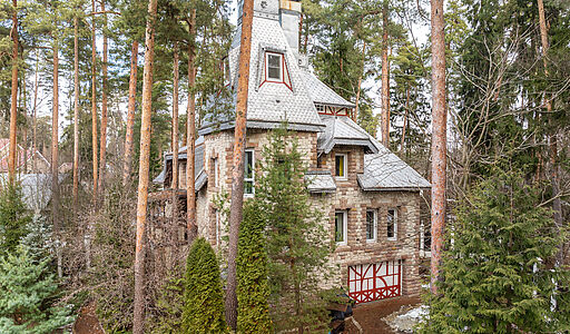 Сказочный дом в лесу Загорянский